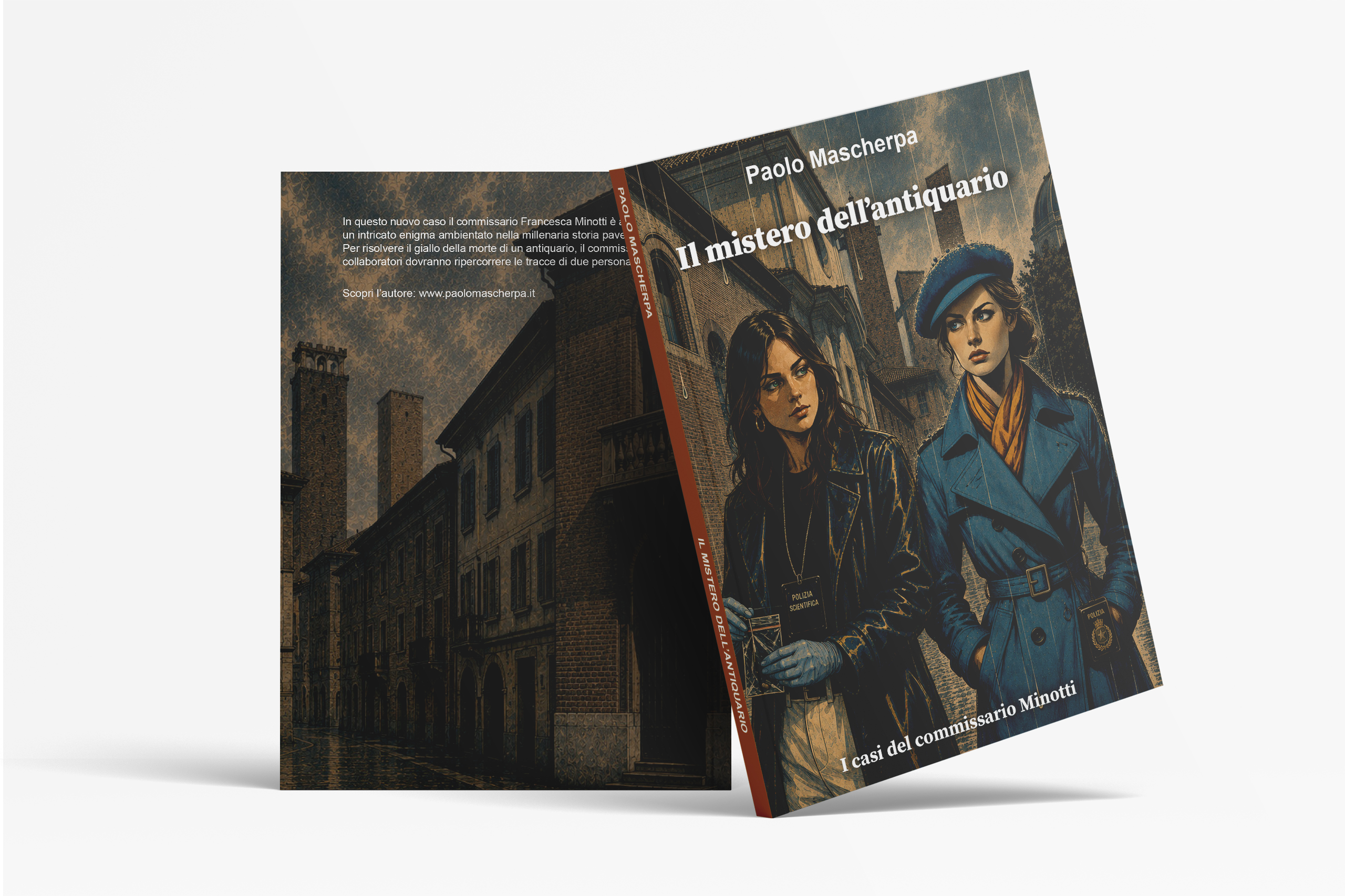 paolo mascherpa - libro giallo - il commissario minotti
